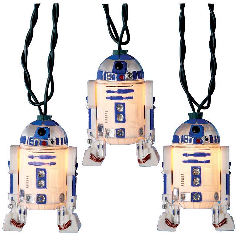 Image 1 Star Wars R2D2 10-Light String of Party Lights