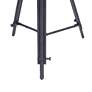 5_Starboard 19" Wide Antique Black Metal Compass Accent Table more views