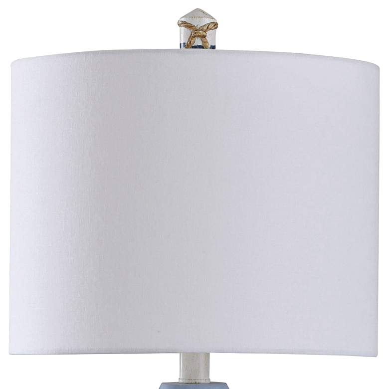 Image 3 Starboard Blue Stripe Nautical Rope Table Lamp more views