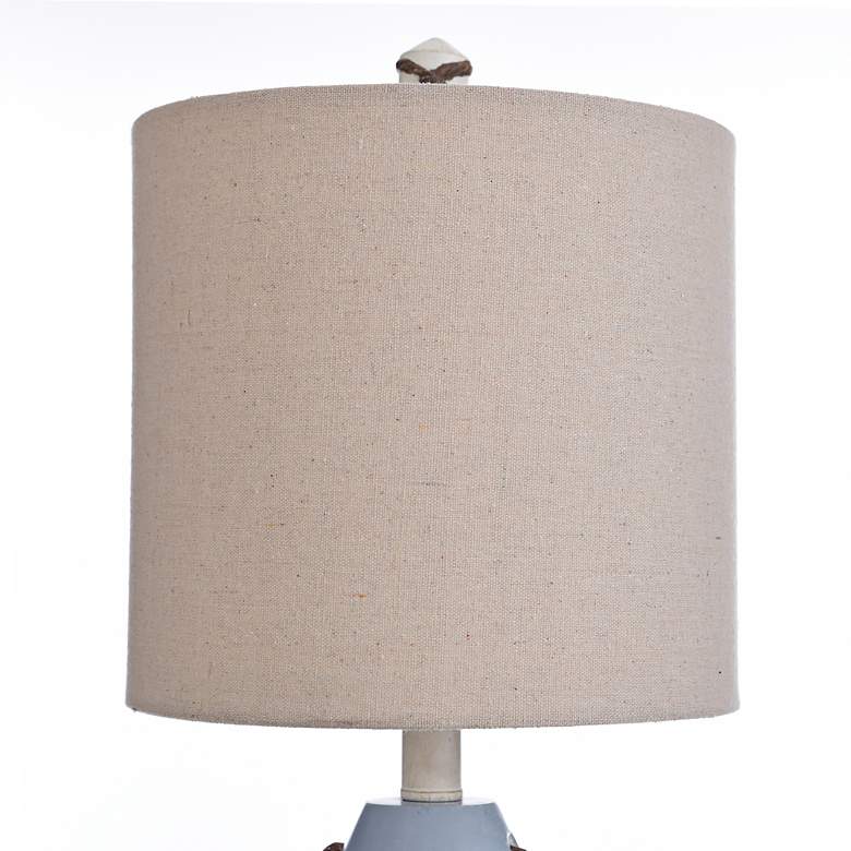 Image 5 Starboard Blue Stripe Nautical Rope Table Lamp more views
