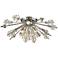 Starburst 26" Wide Polished Chrome 8-Light Ceiling Light