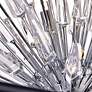 7_Starburst 44"W Black and Chrome 20-Light Sputnik Chandelier more views