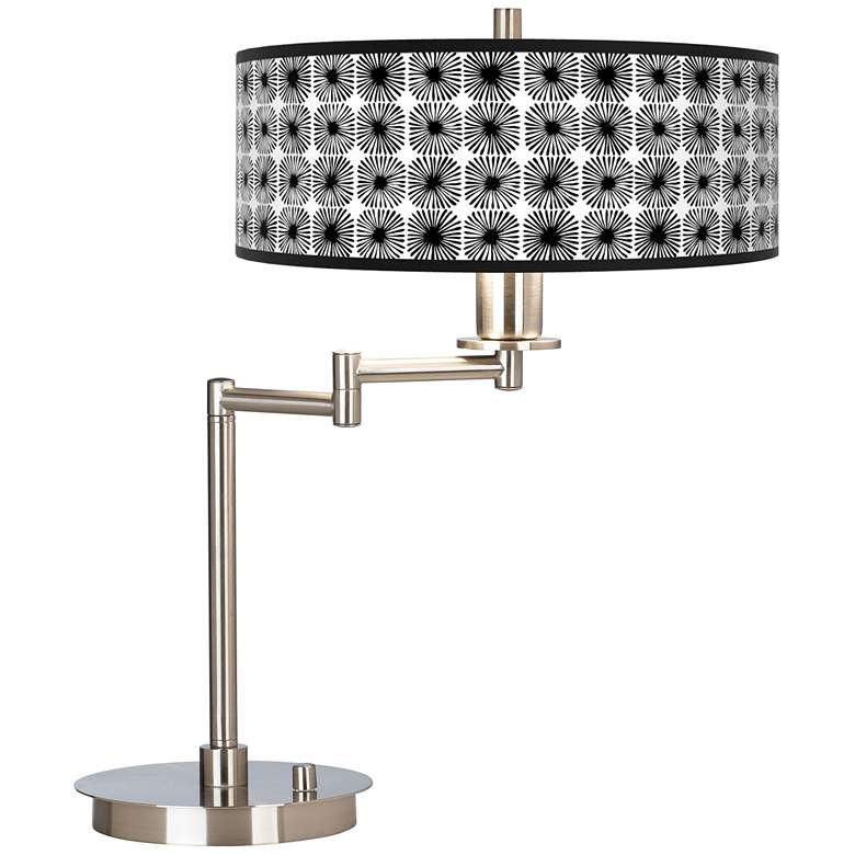 Image 1 Starburst Giclee Swing Arm Desk Lamp with USB Port