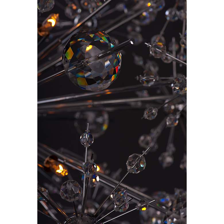 Image 5 Starfire 18-Light 32" Wide Polished Chrome Chandelier more views