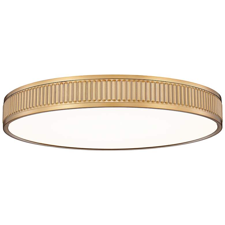 Image 2 Stari 20 3/4" Wide Modern Gold LED Ceiling Light