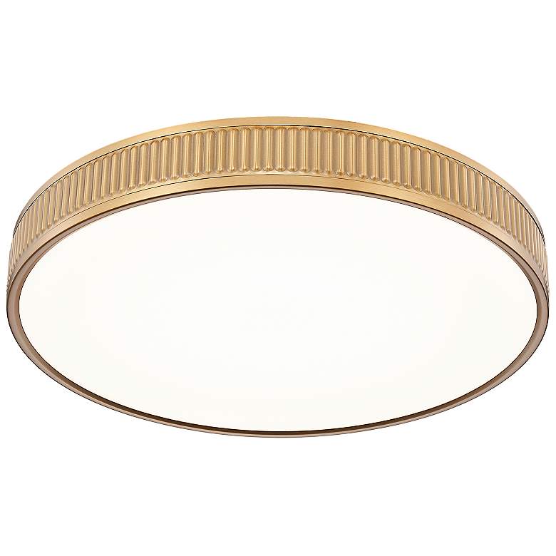 Image 6 Stari 20 3/4" Wide Modern Gold LED Ceiling Light more views