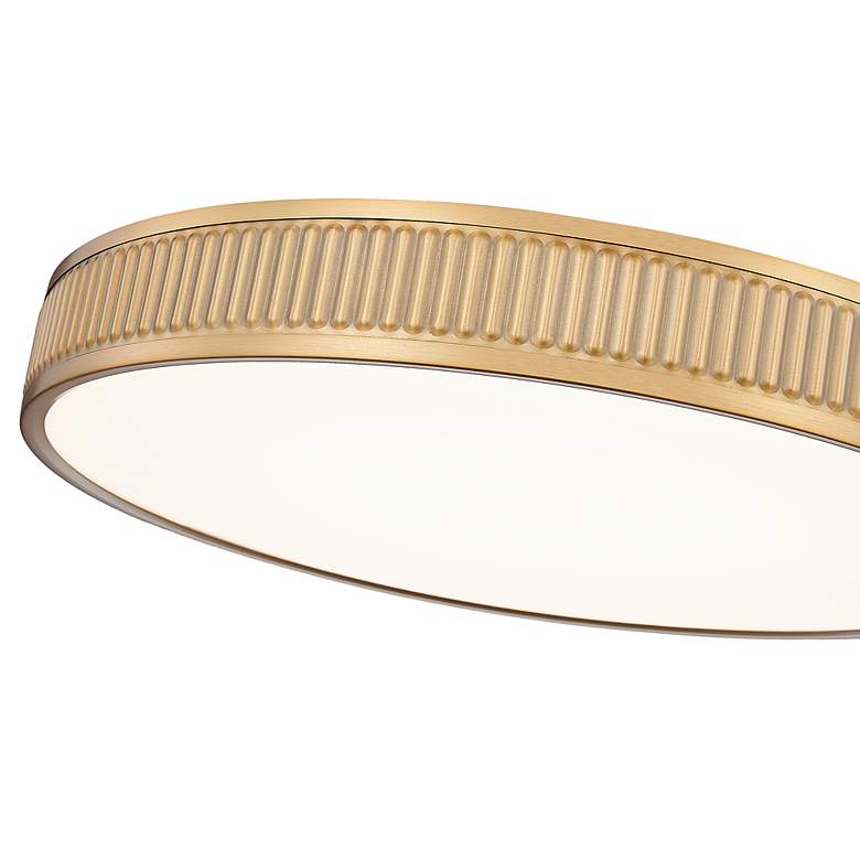 Image 7 Stari 20 3/4" Wide Modern Gold LED Ceiling Light more views