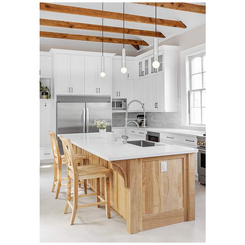 Image 2 Stari by Z-Lite Brushed Nickel 1 Light Pendant more views