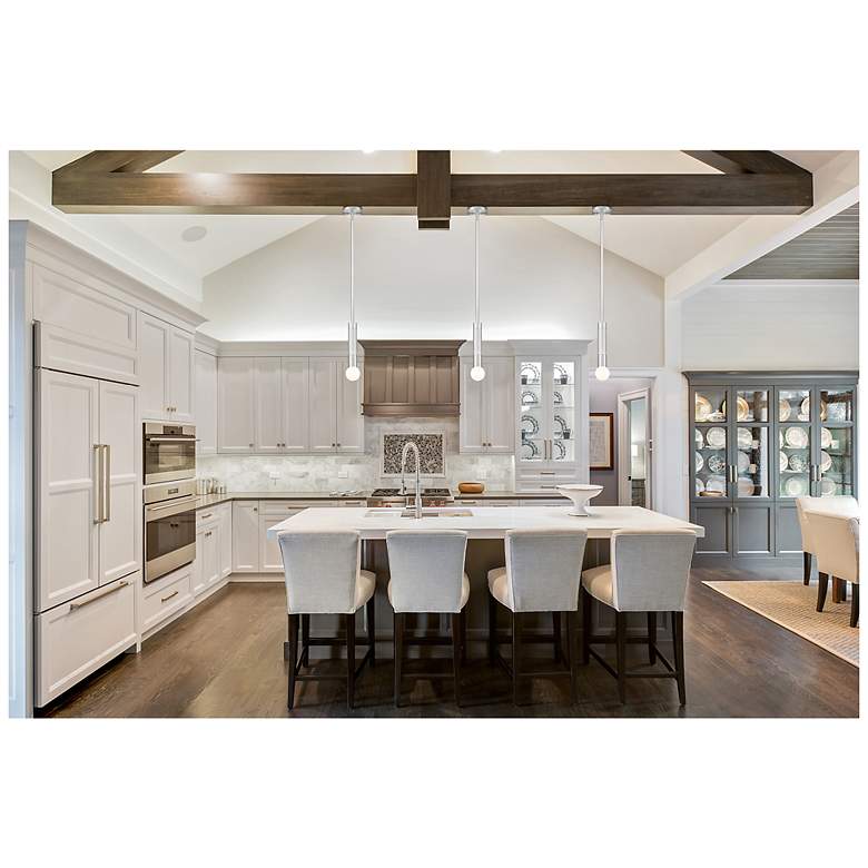Image 3 Stari by Z-Lite Brushed Nickel 1 Light Pendant more views
