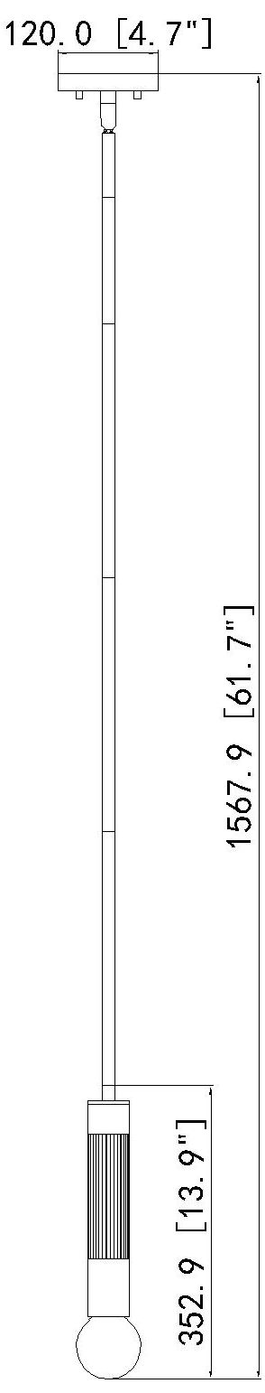 Stari by Z-Lite Brushed Nickel 1 Light Pendant