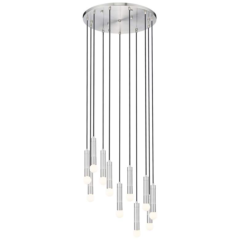 Image 5 Stari by Z-Lite Brushed Nickel 11 Light Chandelier more views