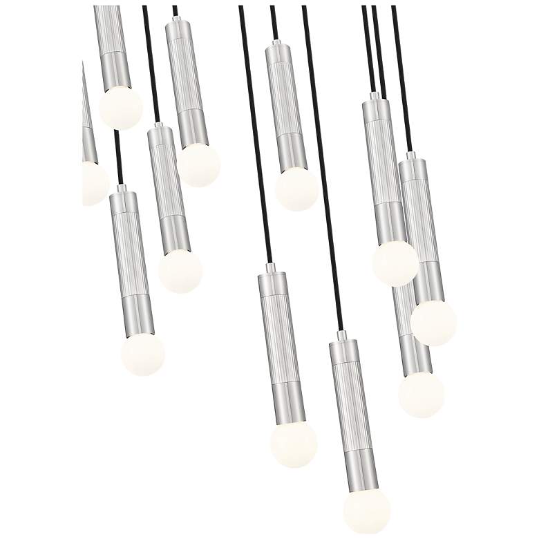 Image 6 Stari by Z-Lite Brushed Nickel 11 Light Chandelier more views