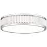 Stari by Z-Lite Brushed Nickel 12.75 inch 1 Light Flush Mount