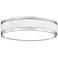 Stari by Z-Lite Brushed Nickel 12.75 inch 1 Light Flush Mount