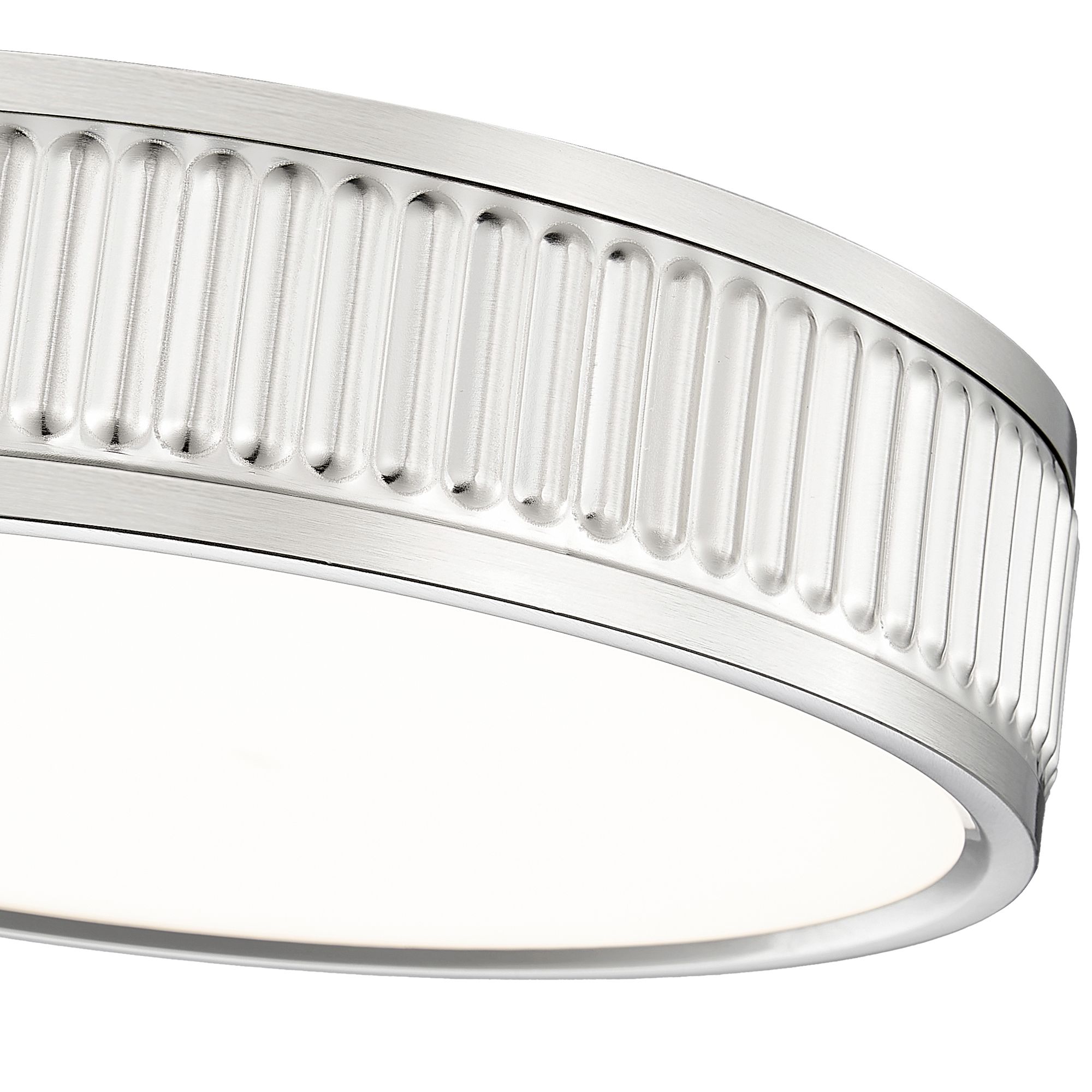 Image 6 Stari by Z-Lite Brushed Nickel 12.75 inch 1 Light Flush Mount more views