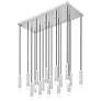 7_Stari by Z-Lite Brushed Nickel 17 Light Linear Chandelier more views