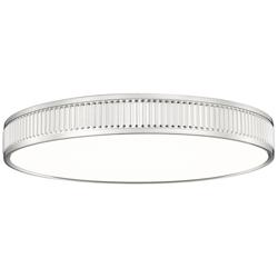 Stari by Z-Lite Brushed Nickel 20.75 inch 1 Light Flush Mount