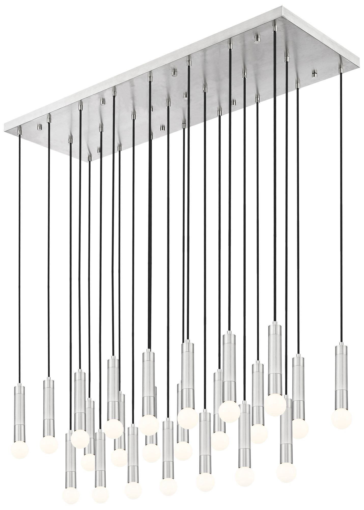Image 4 Stari by Z-Lite Brushed Nickel 23 Light Linear Chandelier more views