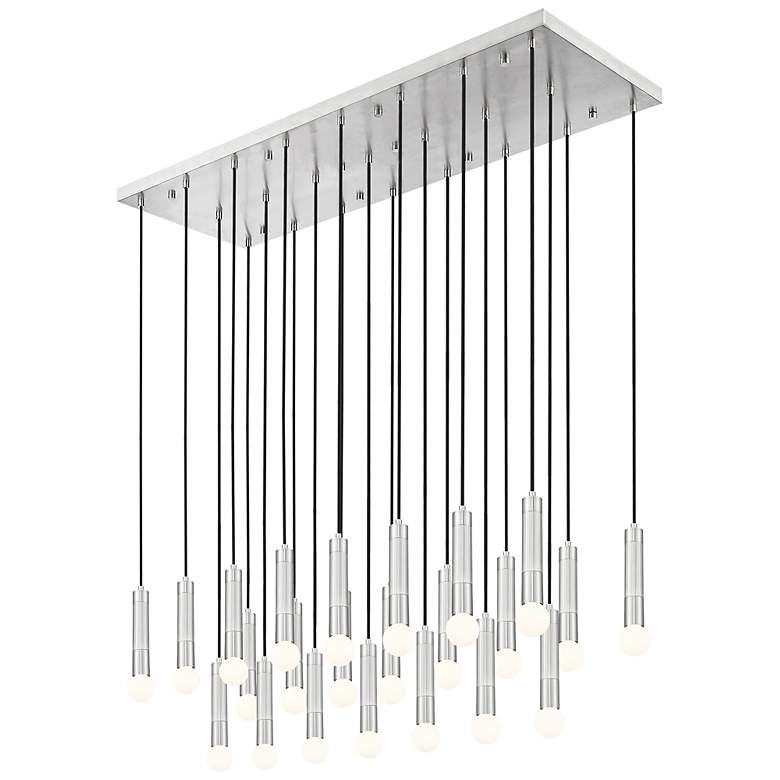 Image 4 Stari by Z-Lite Brushed Nickel 23 Light Linear Chandelier more views