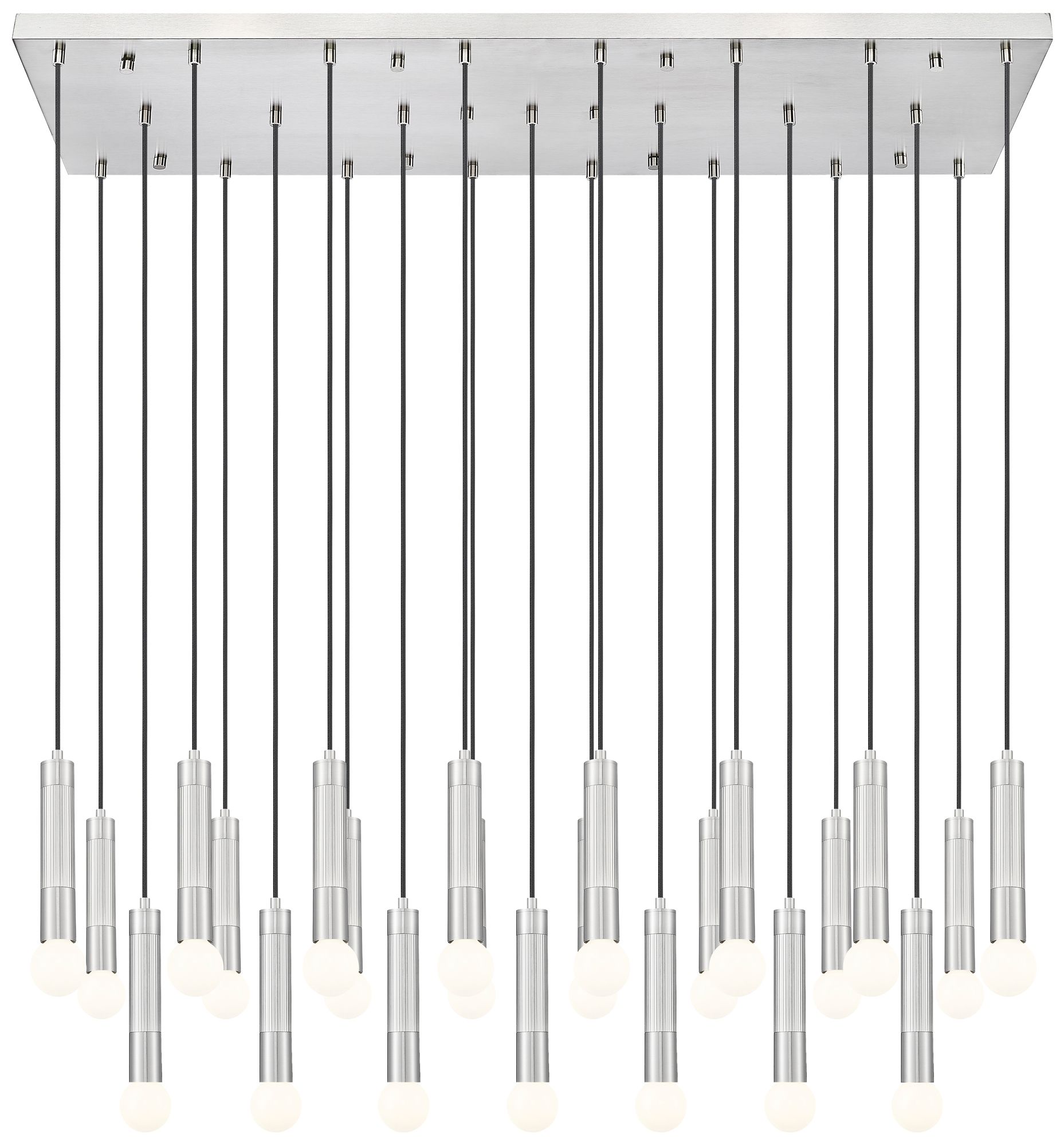 Image 5 Stari by Z-Lite Brushed Nickel 23 Light Linear Chandelier more views