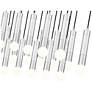6_Stari by Z-Lite Brushed Nickel 23 Light Linear Chandelier more views