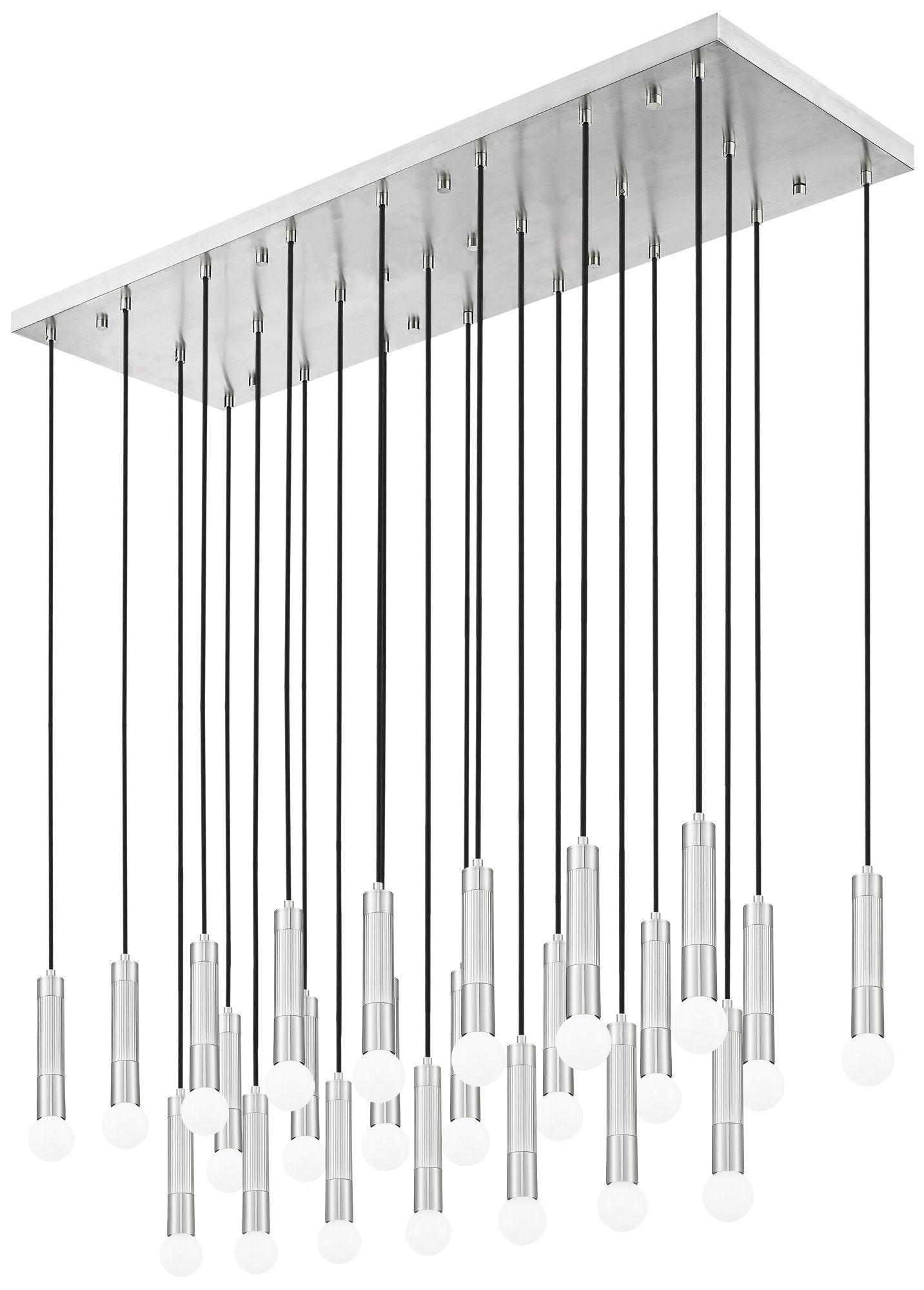 Image 7 Stari by Z-Lite Brushed Nickel 23 Light Linear Chandelier more views
