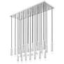7_Stari by Z-Lite Brushed Nickel 23 Light Linear Chandelier more views