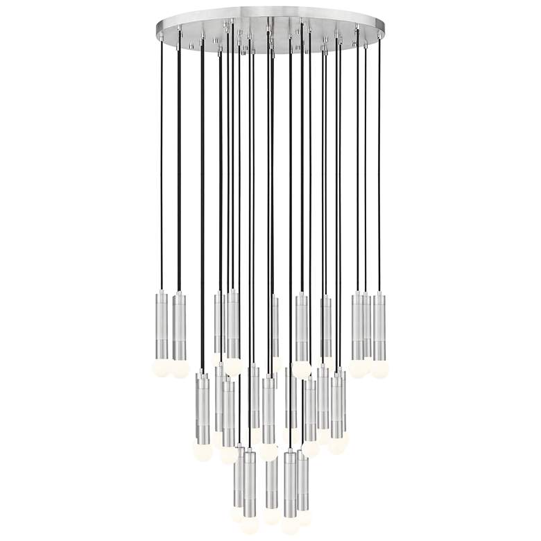 Image 1 Stari by Z-Lite Brushed Nickel 27 Light Chandelier