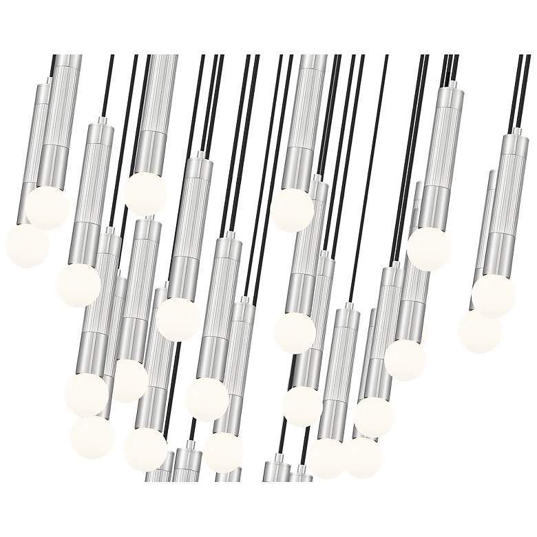 Image 6 Stari by Z-Lite Brushed Nickel 27 Light Chandelier more views