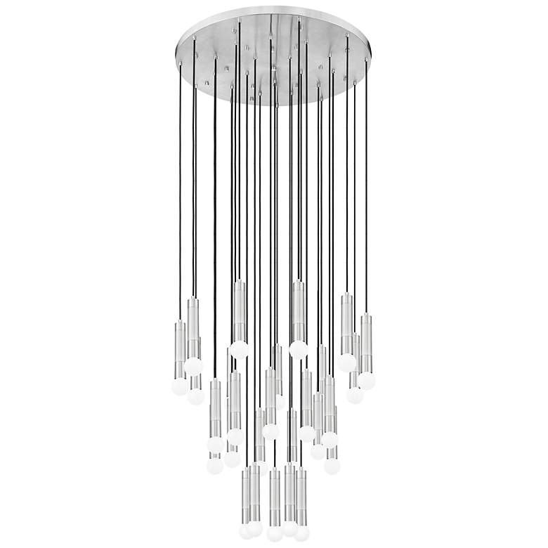 Image 7 Stari by Z-Lite Brushed Nickel 27 Light Chandelier more views