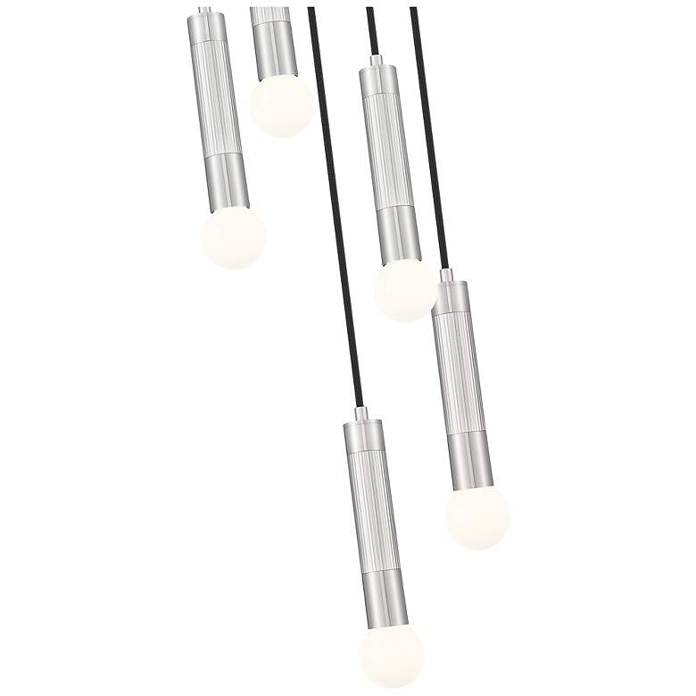 Image 6 Stari by Z-Lite Brushed Nickel 5 Light Chandelier more views