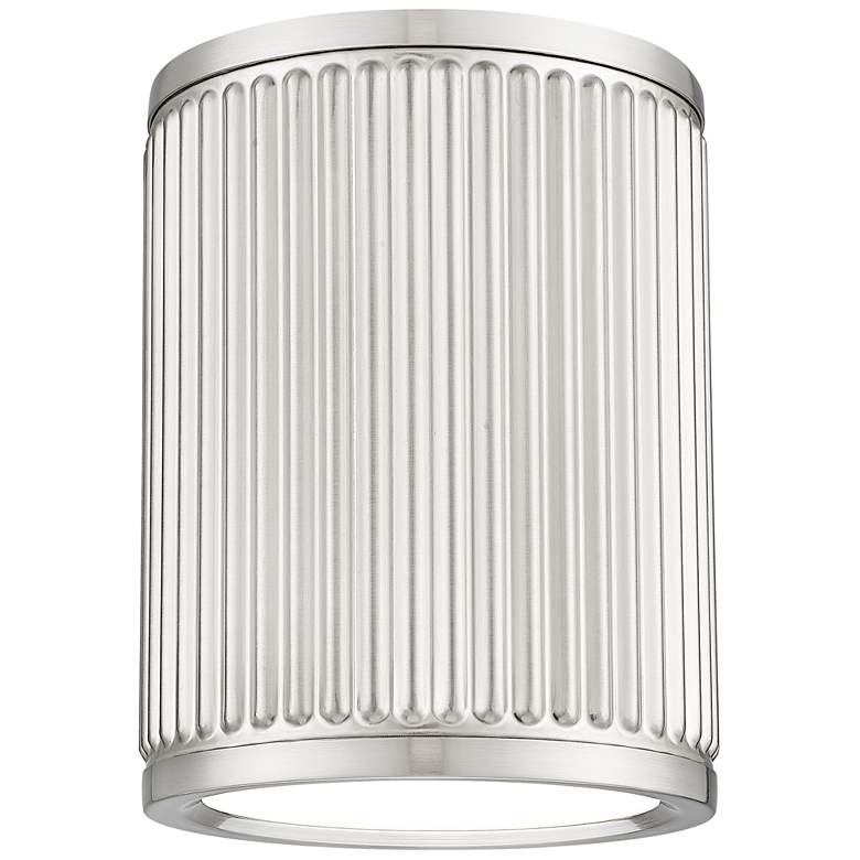 Image 1 Stari by Z-Lite Brushed Nickel 6.25 inch 1 Light Flush Mount