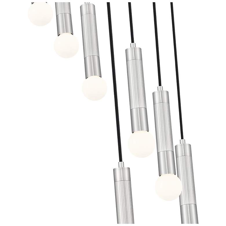 Image 6 Stari by Z-Lite Brushed Nickel 7 Light Chandelier more views