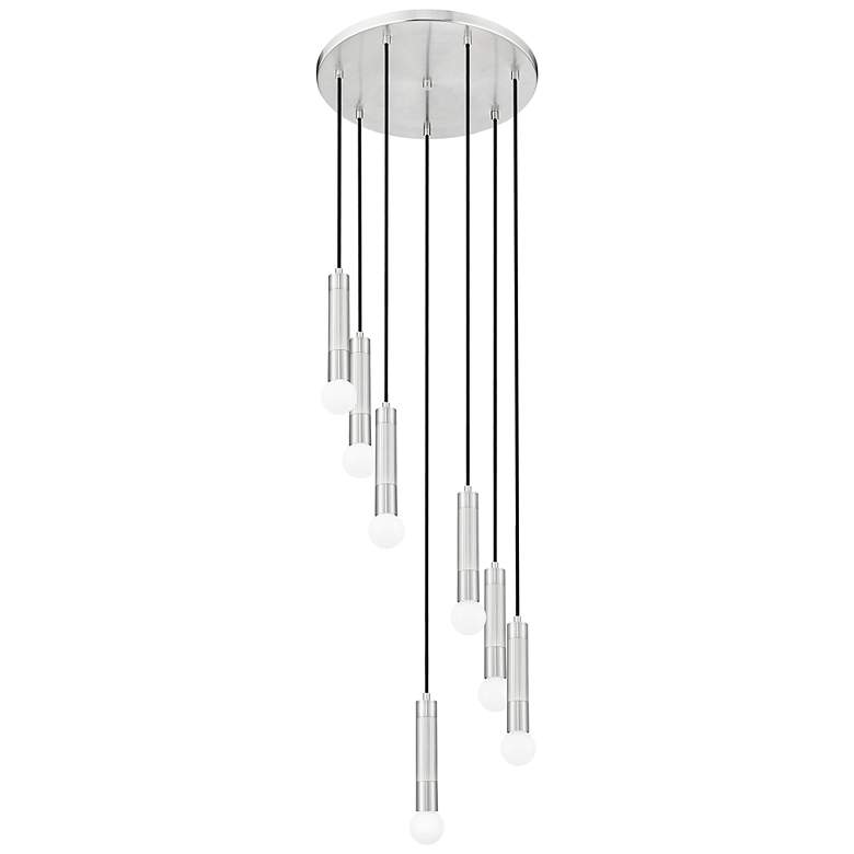 Image 7 Stari by Z-Lite Brushed Nickel 7 Light Chandelier more views