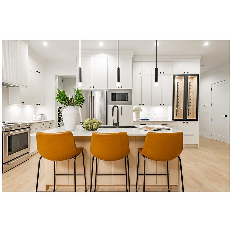 Image 3 Stari by Z-Lite Matte Black 1 Light Pendant more views