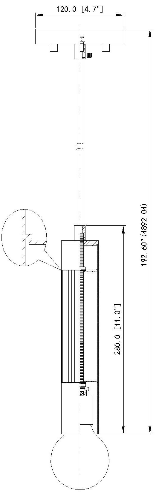 Stari by Z-Lite Matte Black 1 Light Pendant