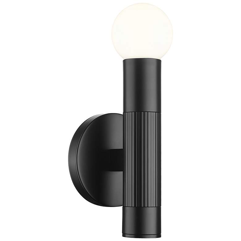 Image 1 Stari by Z-Lite Matte Black 1 Light Wall Sconce