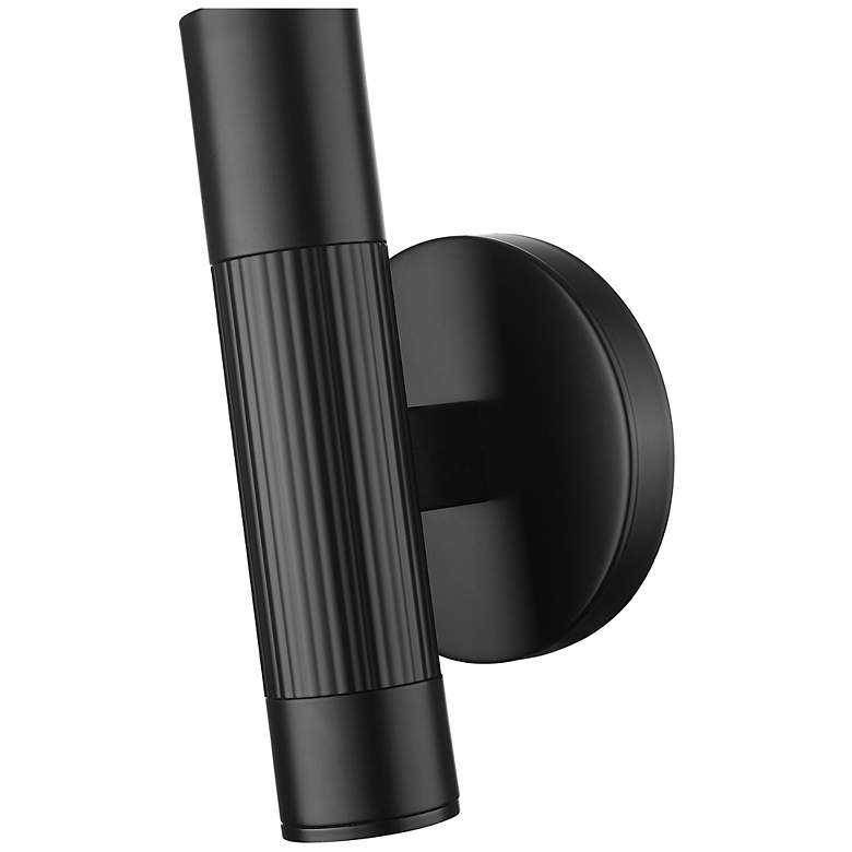 Image 6 Stari by Z-Lite Matte Black 1 Light Wall Sconce more views