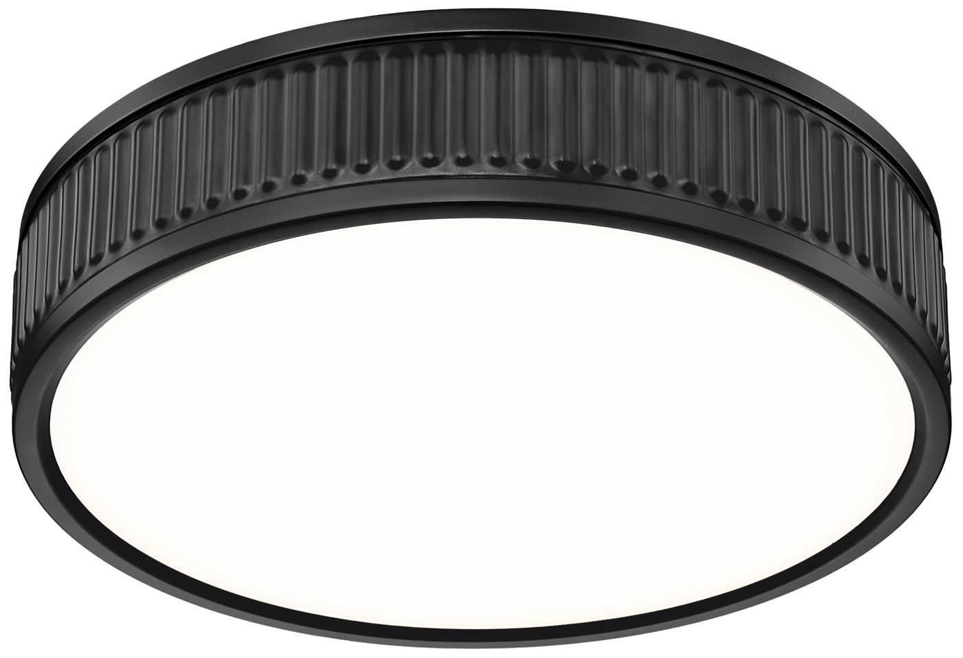 Image 5 Stari by Z-Lite Matte Black 12.75 inch 1 Light Flush Mount more views
