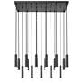 5_Stari by Z-Lite Matte Black 17 Light Linear Chandelier more views