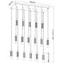 Stari by Z-Lite Matte Black 17 Light Linear Chandelier