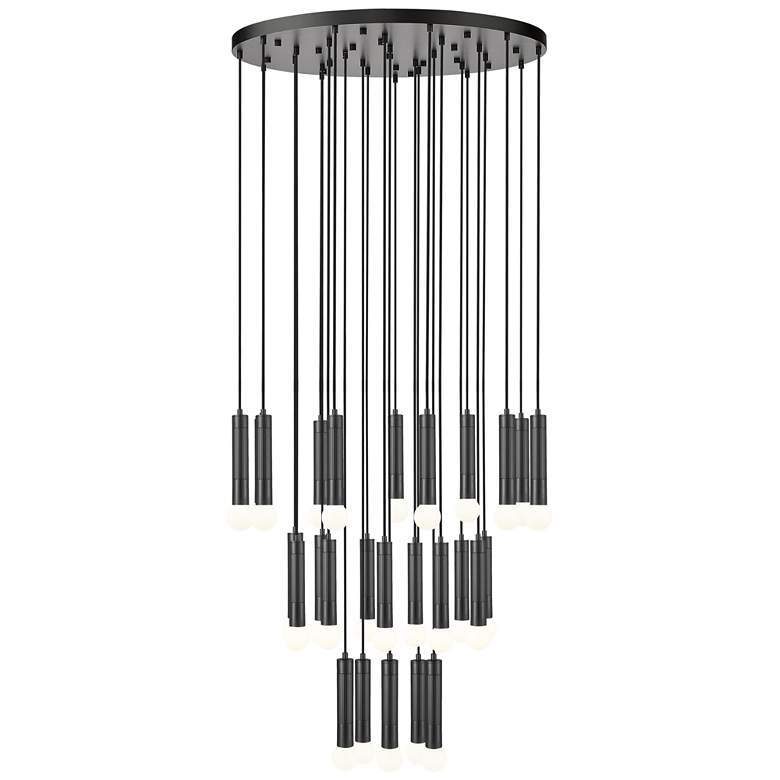 Image 1 Stari by Z-Lite Matte Black 27 Light Chandelier