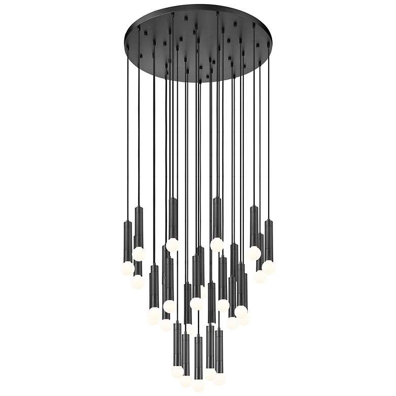 Image 4 Stari by Z-Lite Matte Black 27 Light Chandelier more views