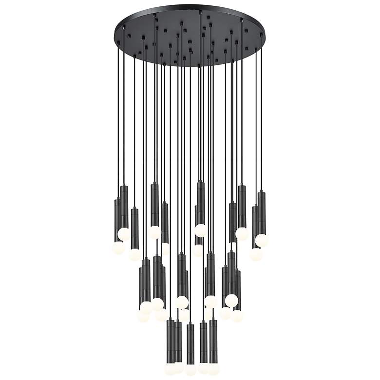Image 5 Stari by Z-Lite Matte Black 27 Light Chandelier more views