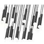 6_Stari by Z-Lite Matte Black 27 Light Chandelier more views