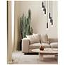 2_Stari by Z-Lite Matte Black 5 Light Chandelier more views