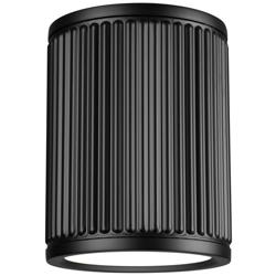 Stari by Z-Lite Matte Black 6.25 inch 1 Light Flush Mount