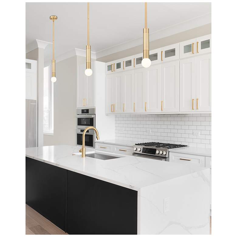 Image 2 Stari by Z-Lite Modern Gold 1 Light Pendant more views