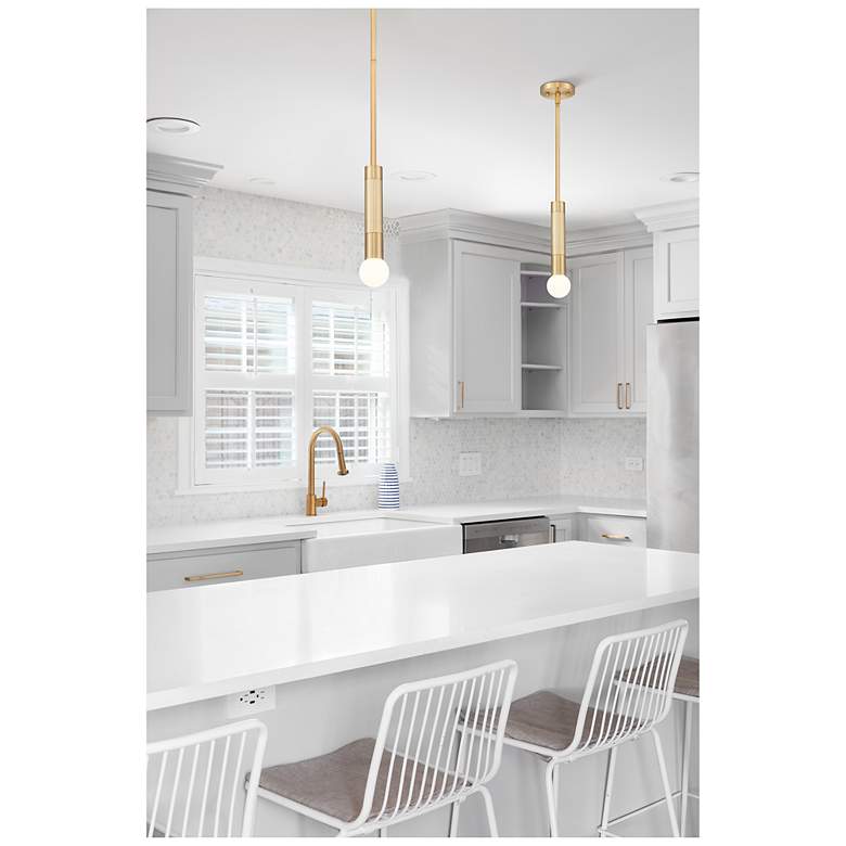 Image 3 Stari by Z-Lite Modern Gold 1 Light Pendant more views