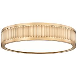 Stari by Z-Lite Modern Gold 12.75 inch 1 Light Flush Mount